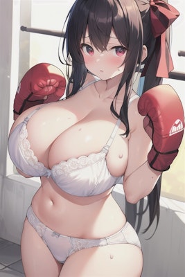 ボクシング爆乳娘5