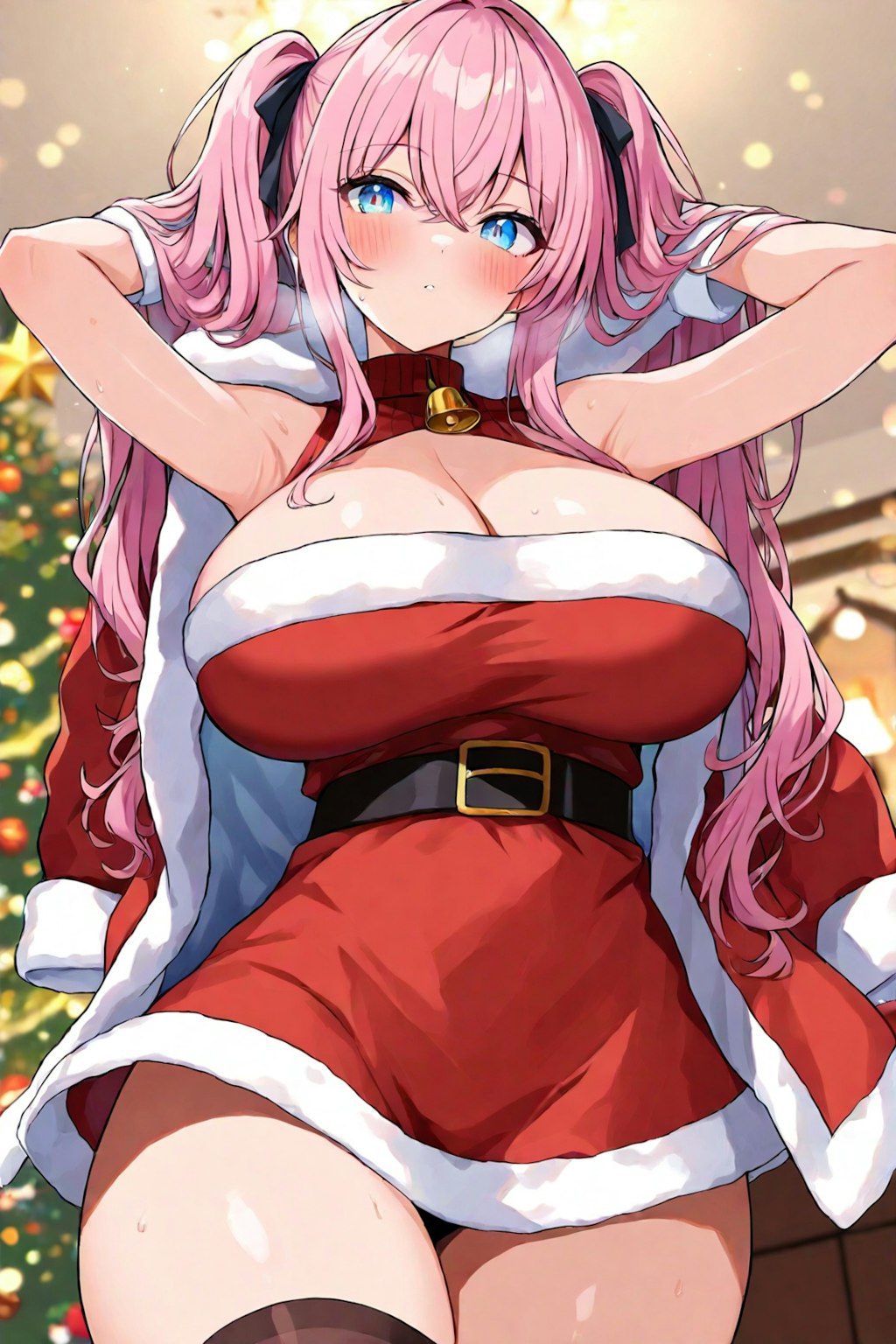 クリスマスツインテピンクちゃん