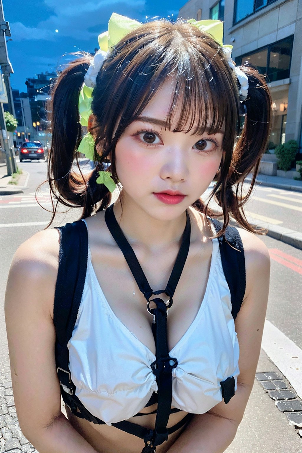 ランダム下着+ボンテージ