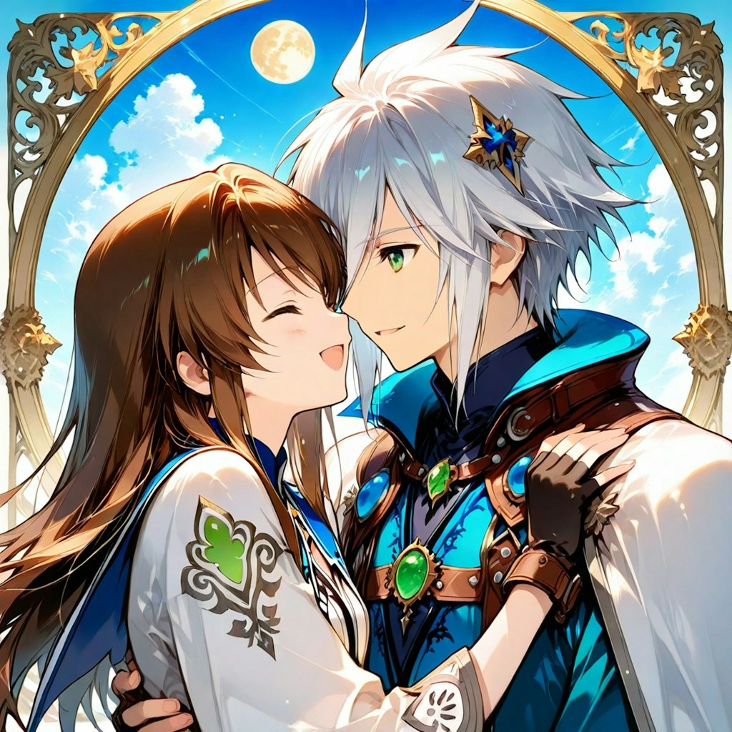 スチル風男女