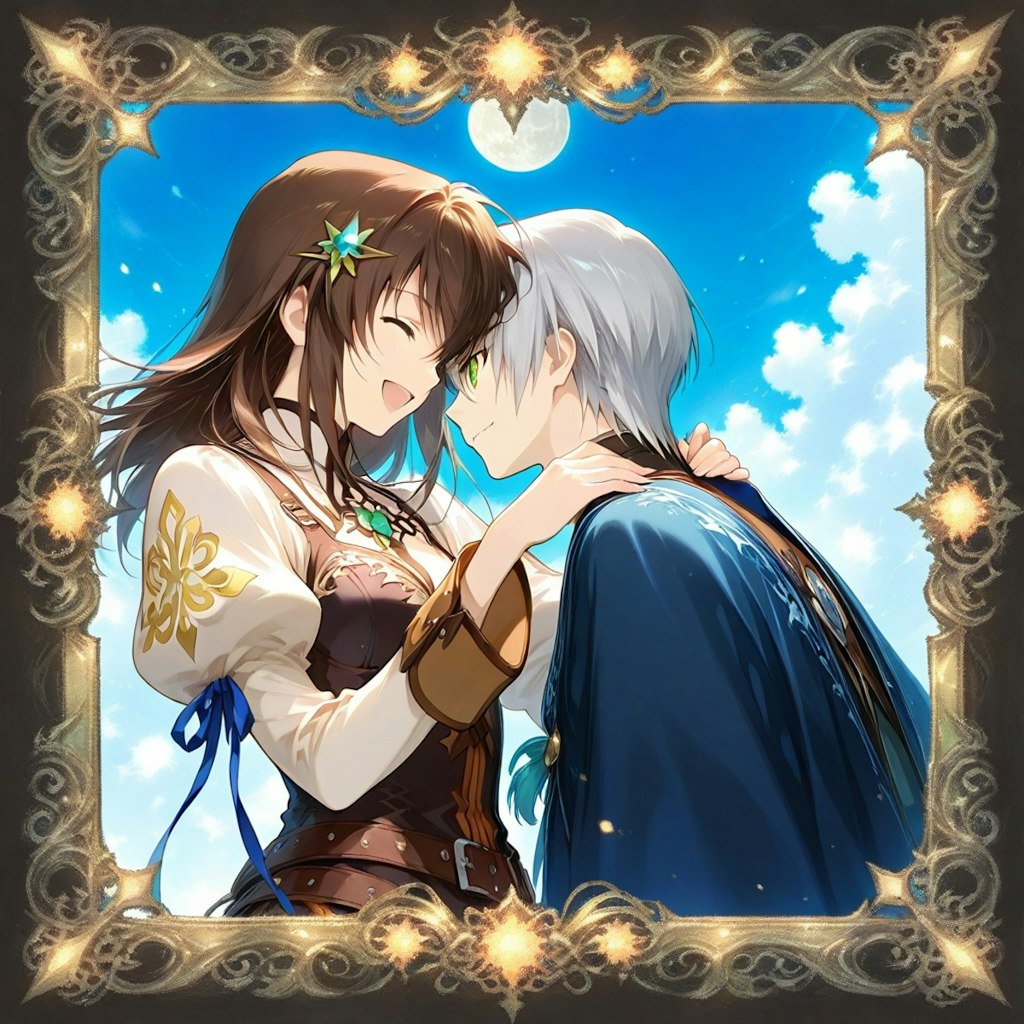 スチル風男女