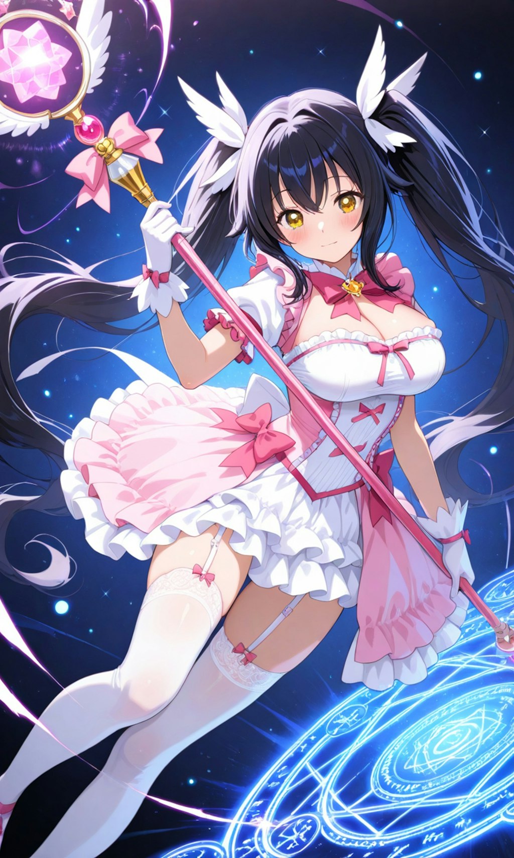 ツインテールの魔法少女