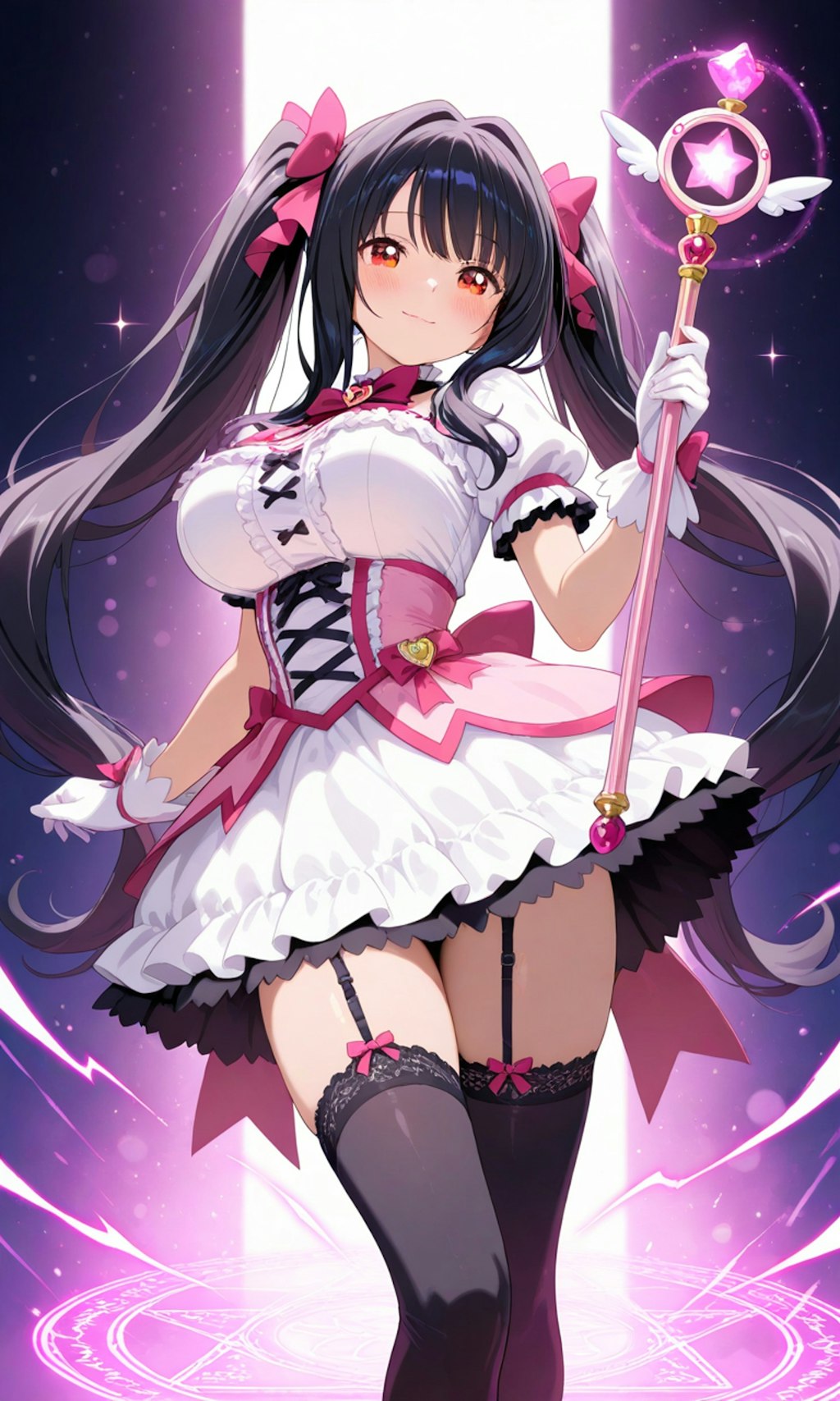 ツインテールの魔法少女