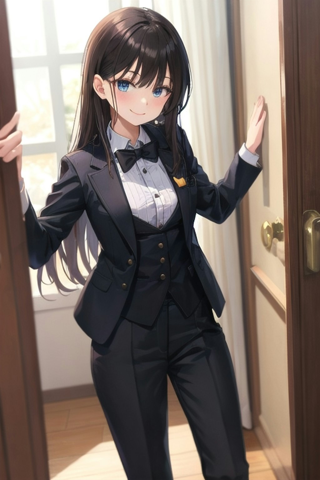 タキシード美少女エリカ、執事になる