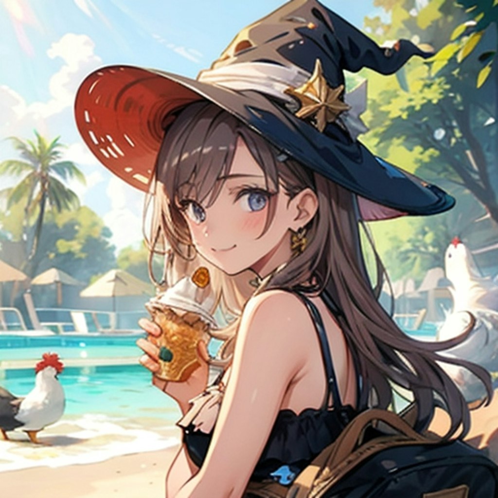 魔女っ子さん250711