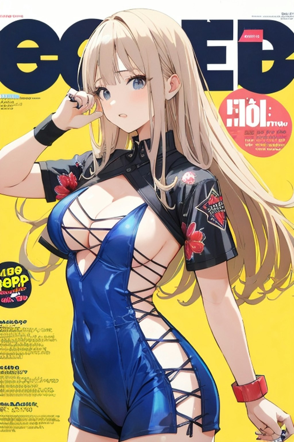 雑誌モデル：女子プロレスラー