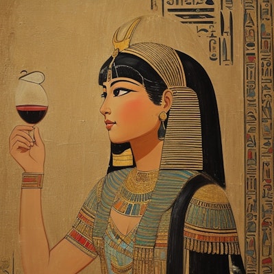 エジプトで乾杯