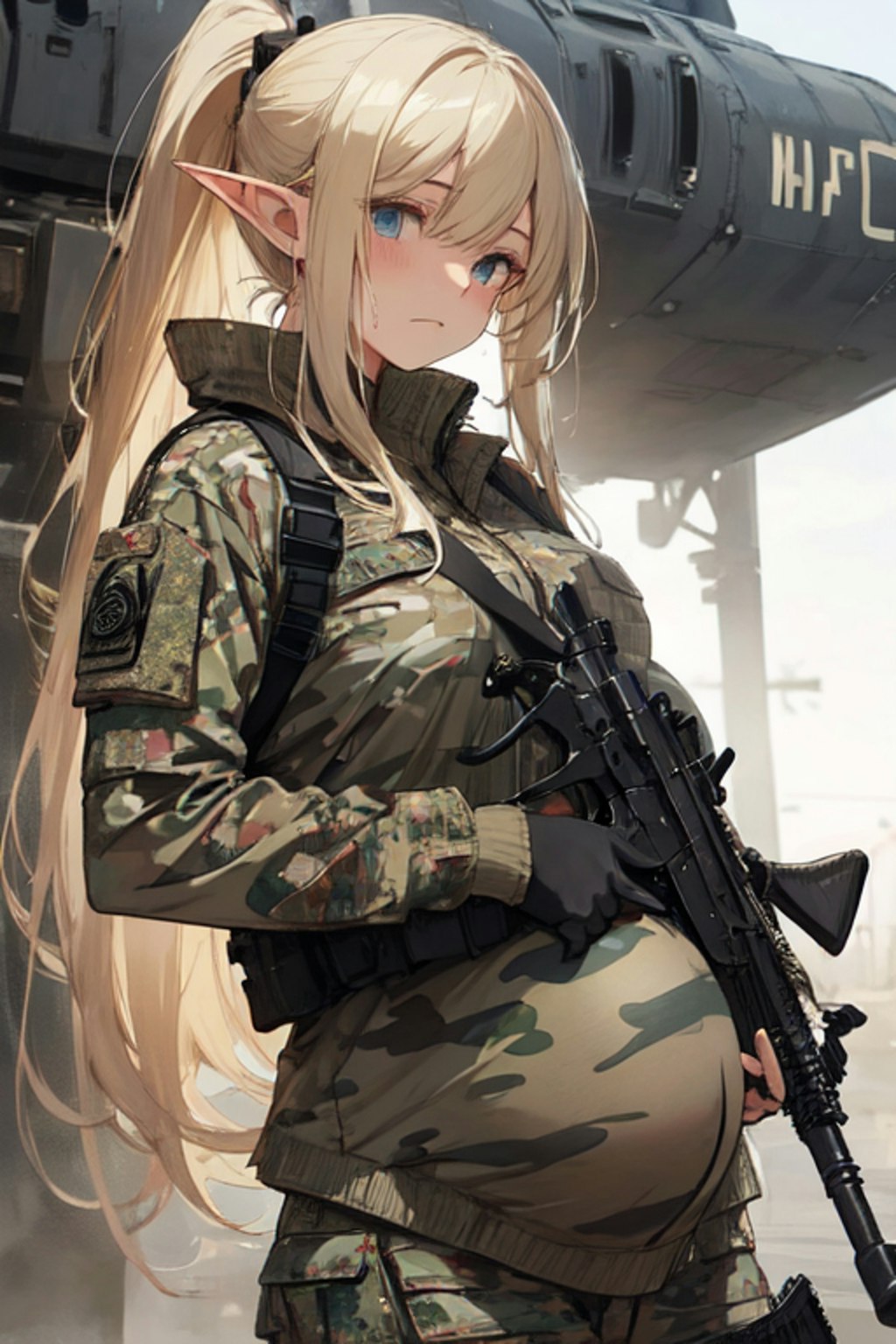 戦闘妊娠少女２１