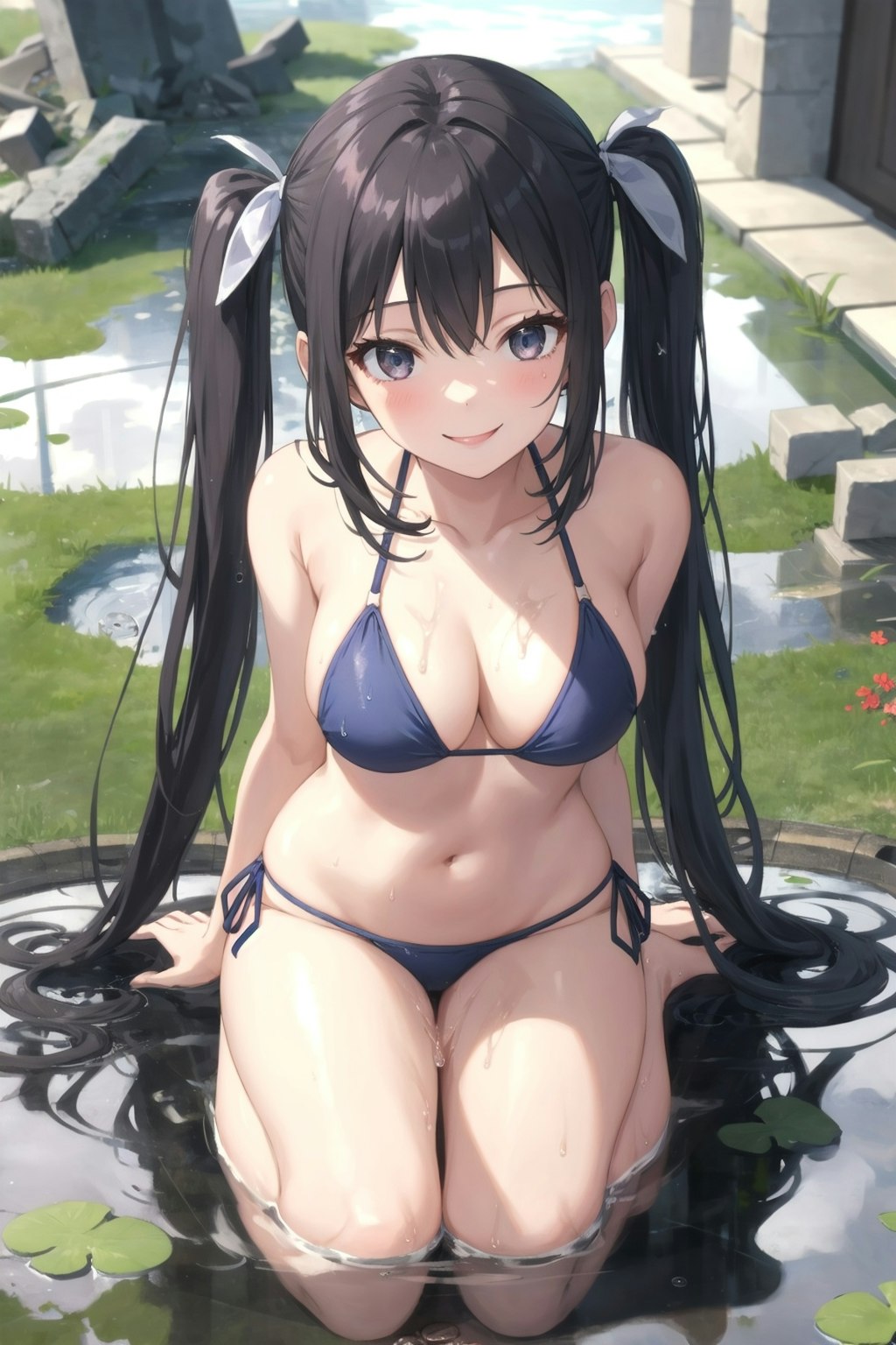ツインテールビキニ