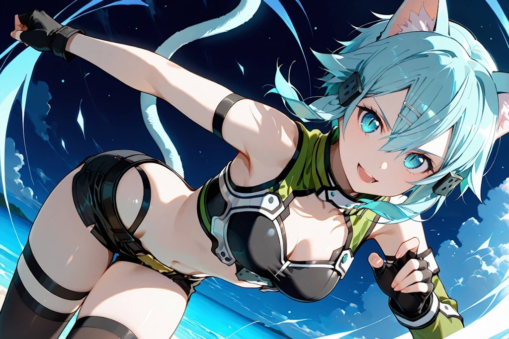 朝田詩乃 Shino Asada シノン(SAO)