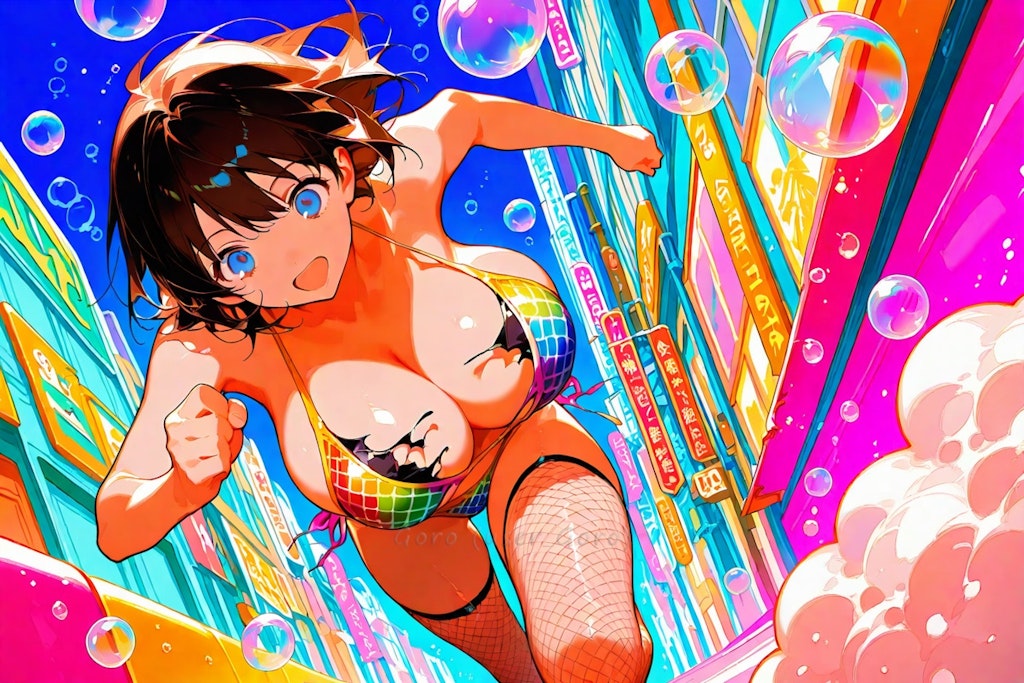 再生成バブルラン