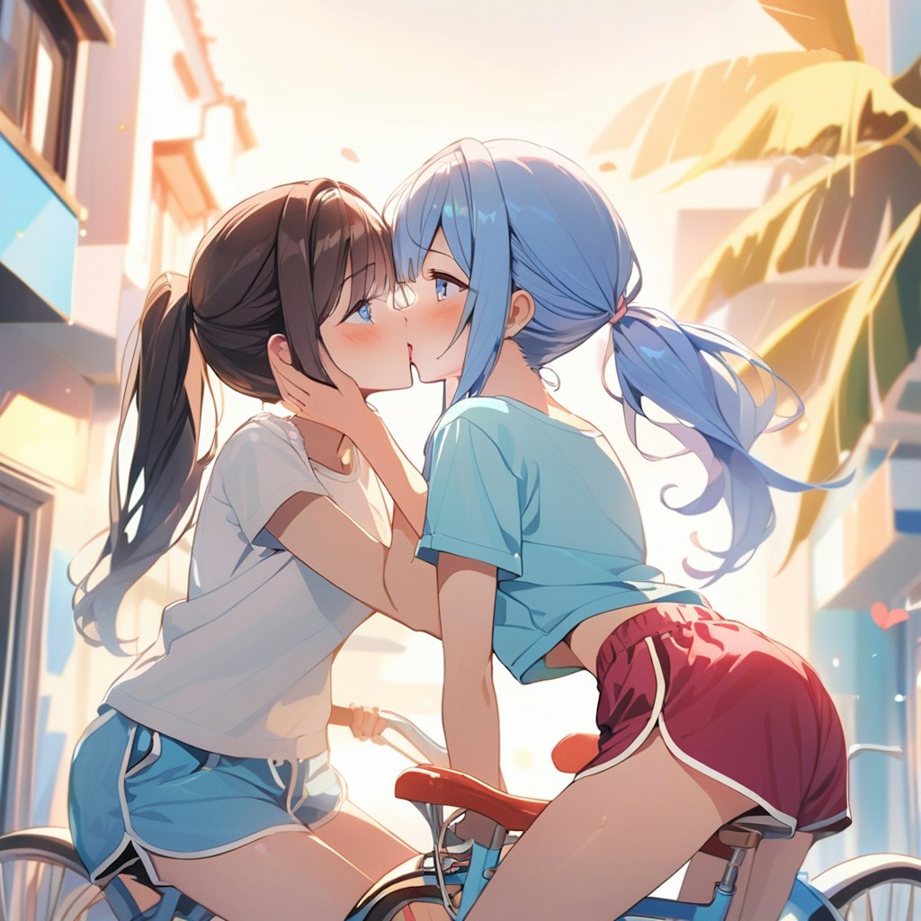 百合サイクリング