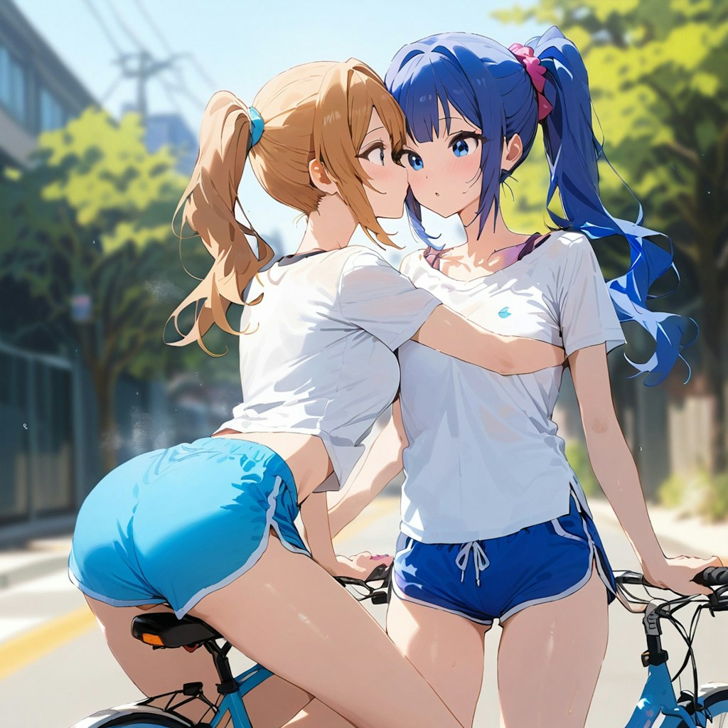 百合サイクリング