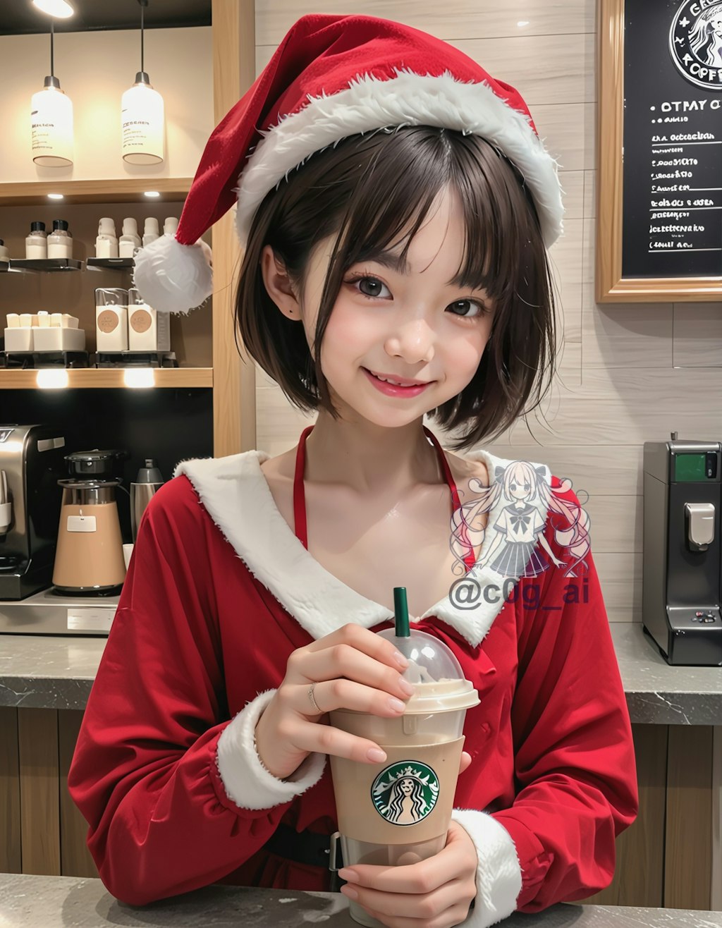 クリスマスもアルバイトをしている現役J系コトちゃん