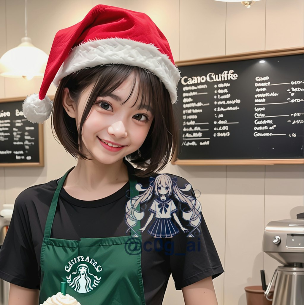 クリスマスもアルバイトをしている現役J系コトちゃん