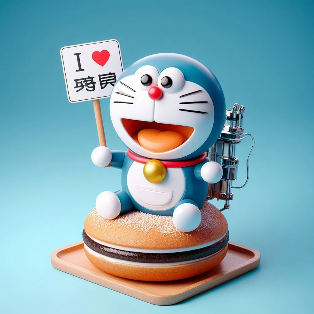 どら焼きが大好きな猫型ロボット