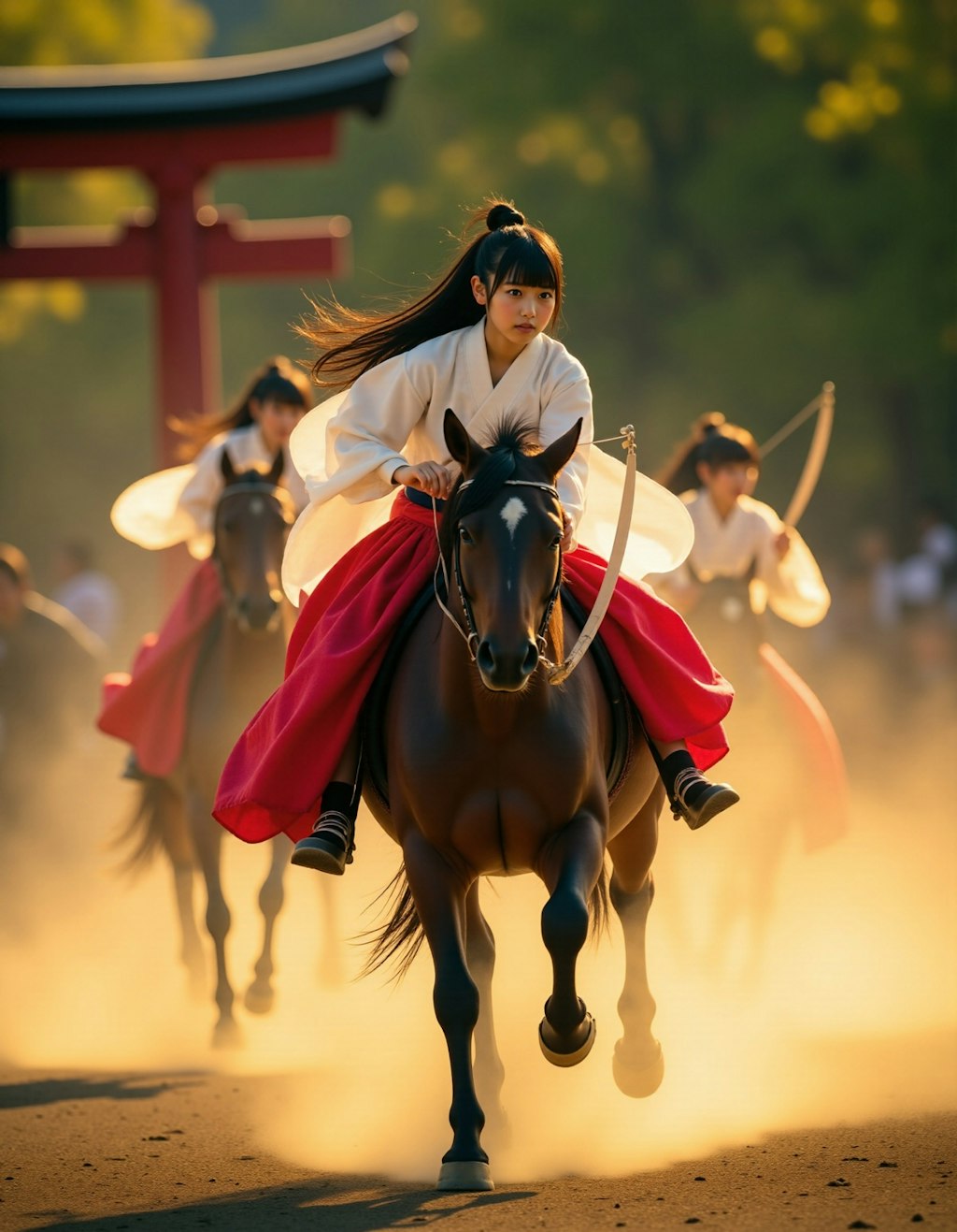 流鏑馬巫女