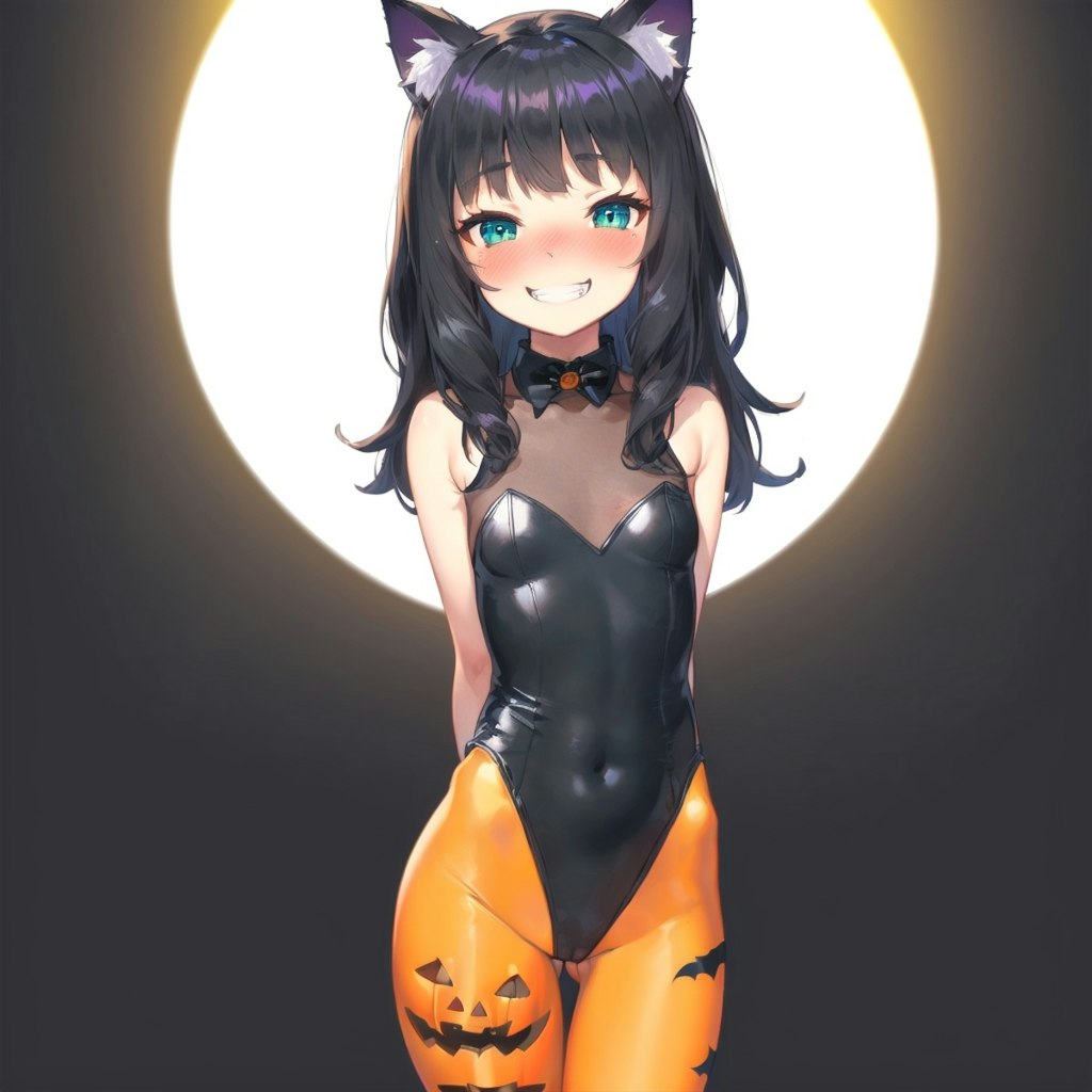 ハロウィン猫娘