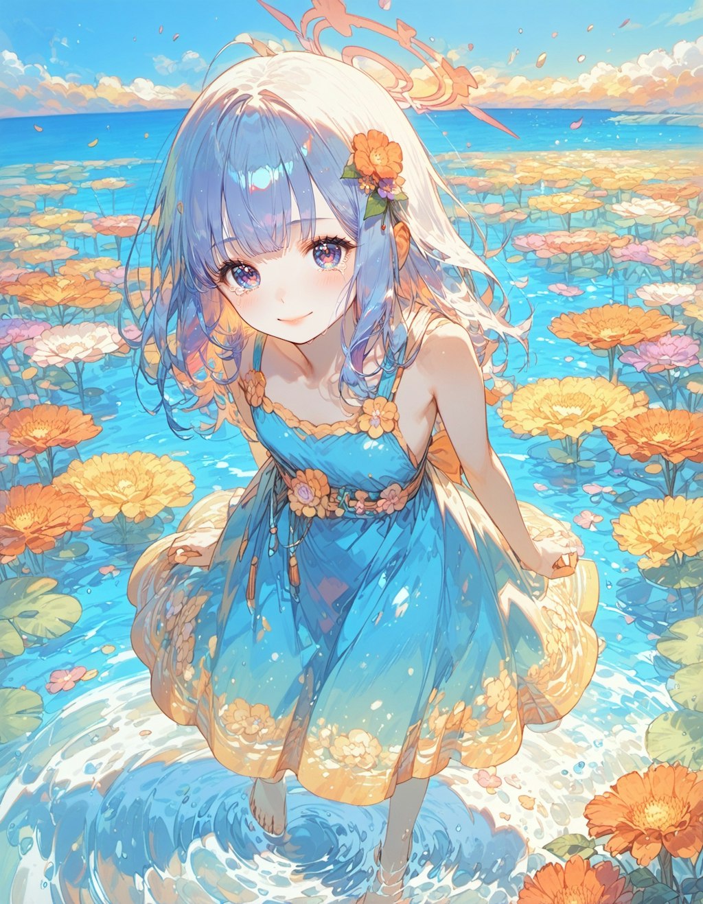at dawn