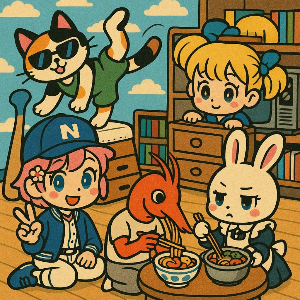 小説『中島ルームズ』【ニャンノ世界】