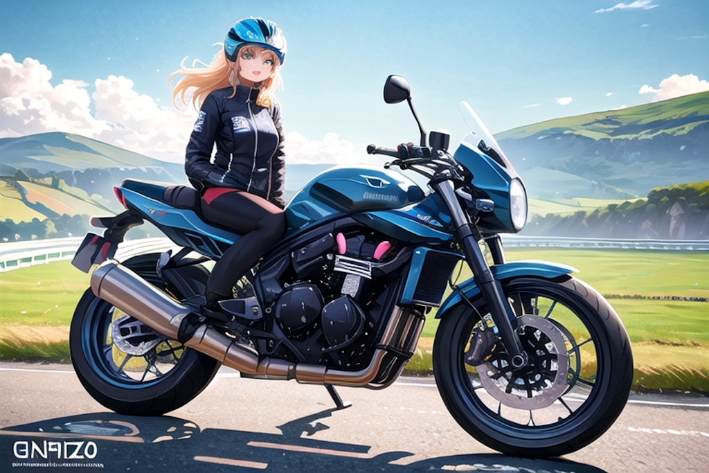 バイク好き彼女