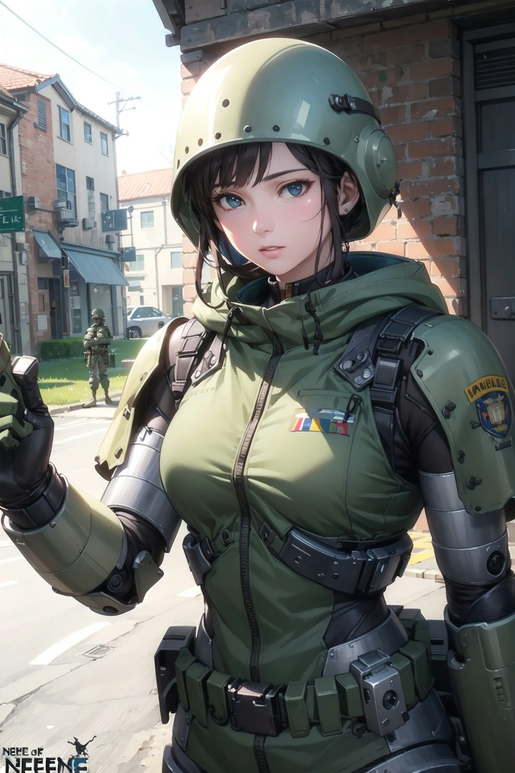 妄想軍女性兵士 1