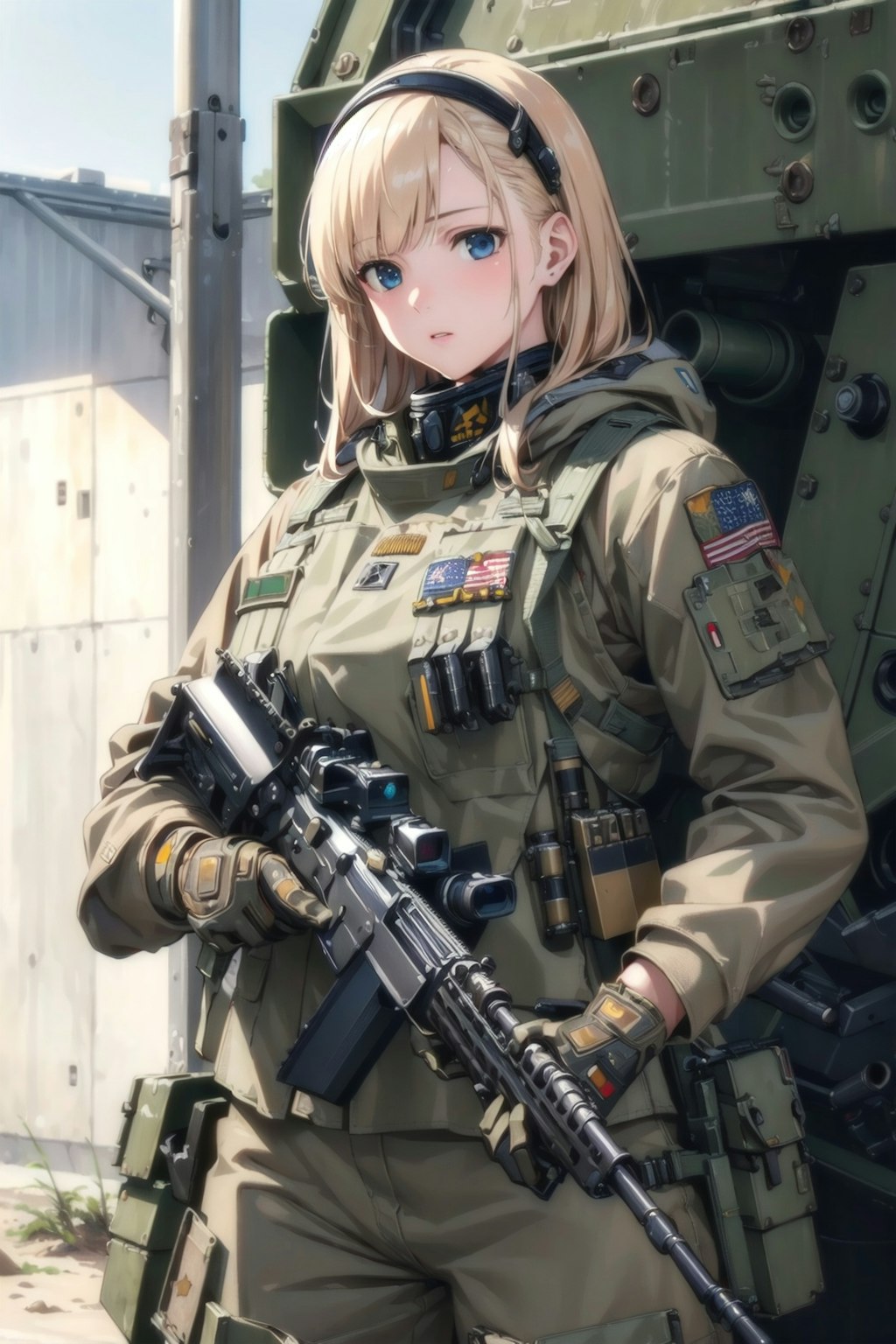 妄想軍女性兵士 1