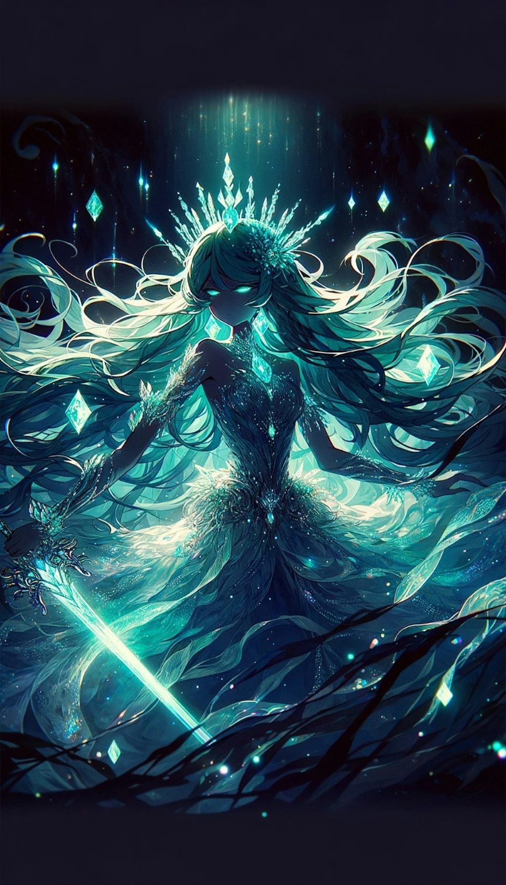 aquamarine queen