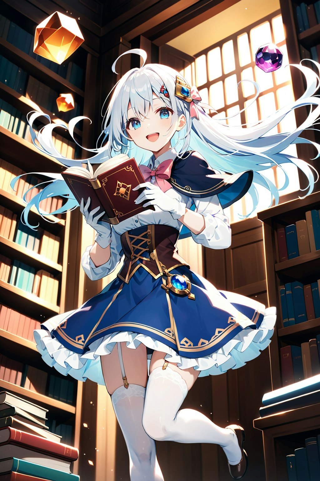 少女と図書館