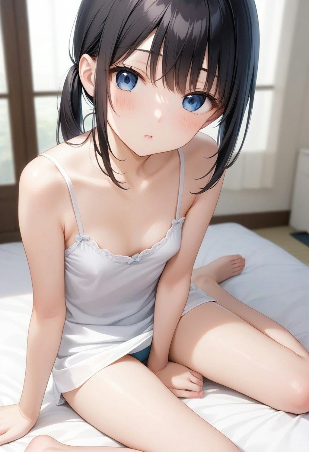 キャミソールの少女(和室)(R-15)(8)