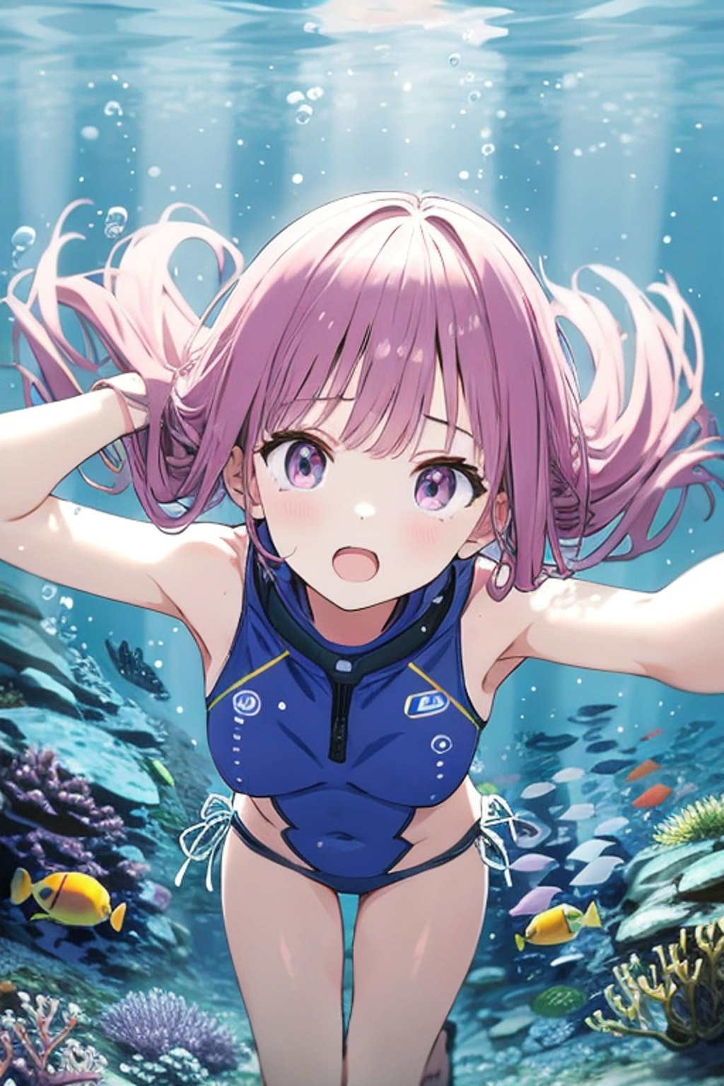 ちちぷい生成：Underwater