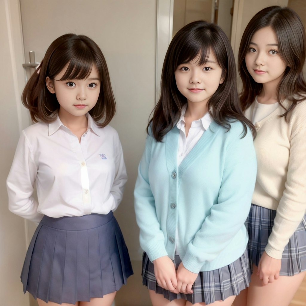 制服娘たち