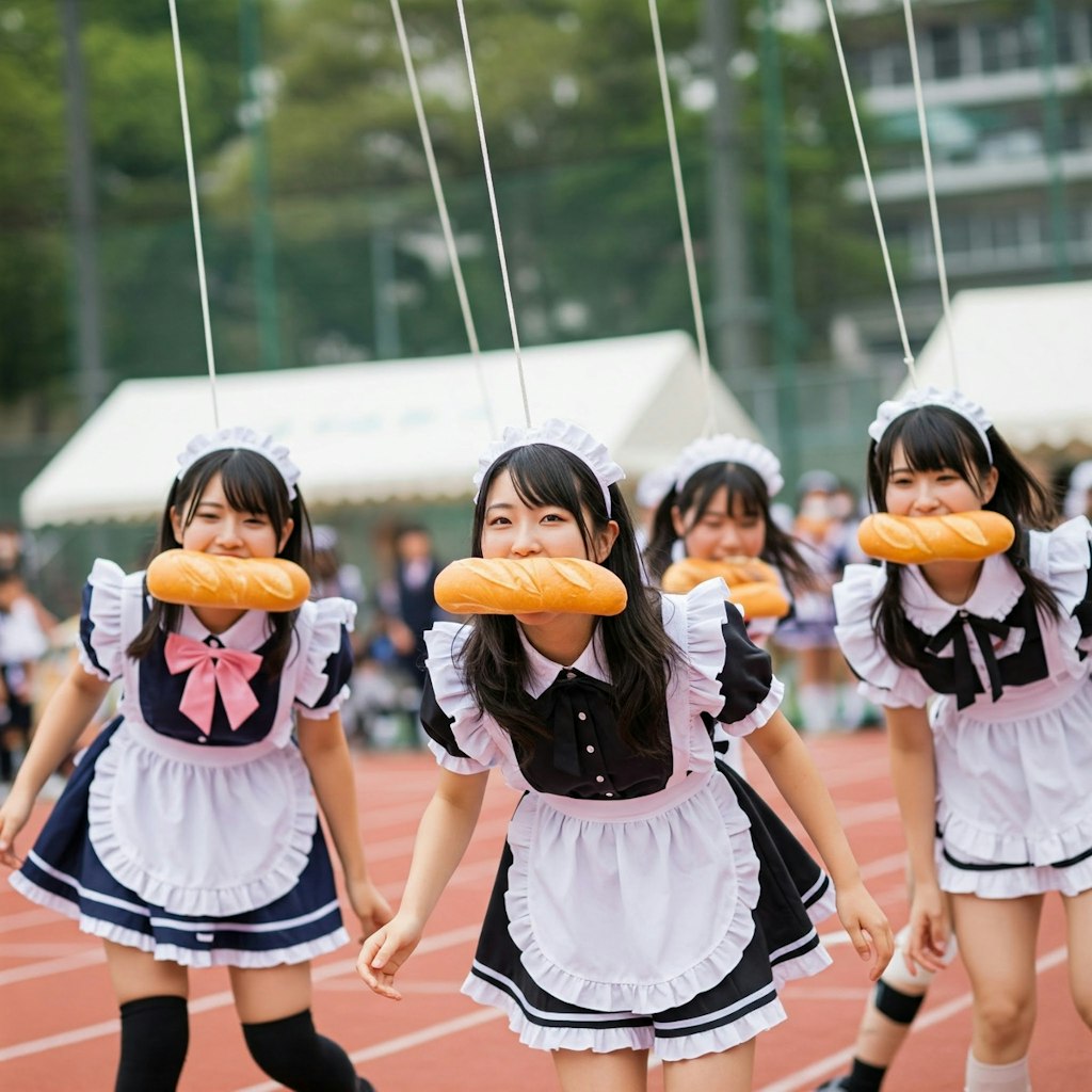 パン食い競争