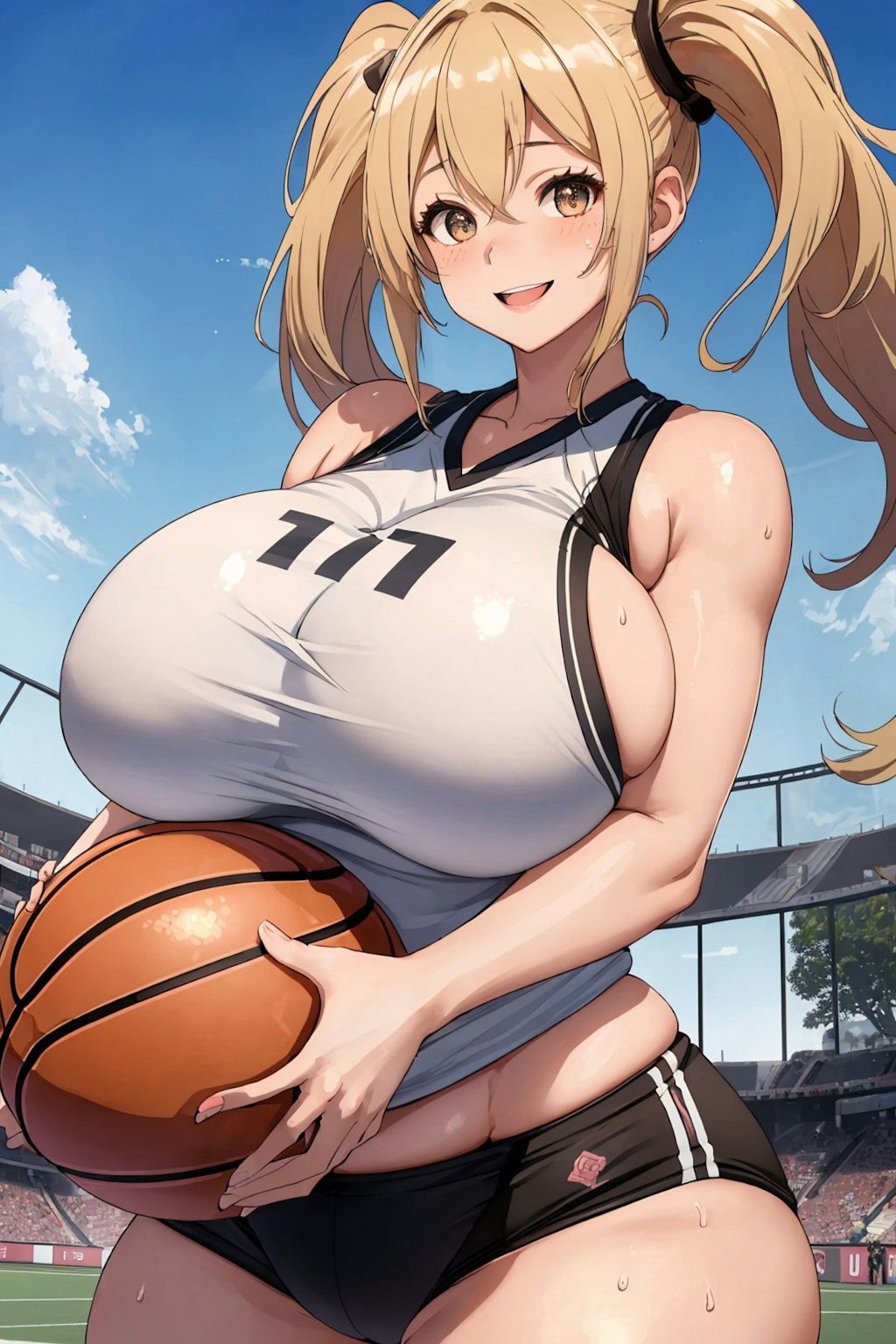 爆乳バスケ