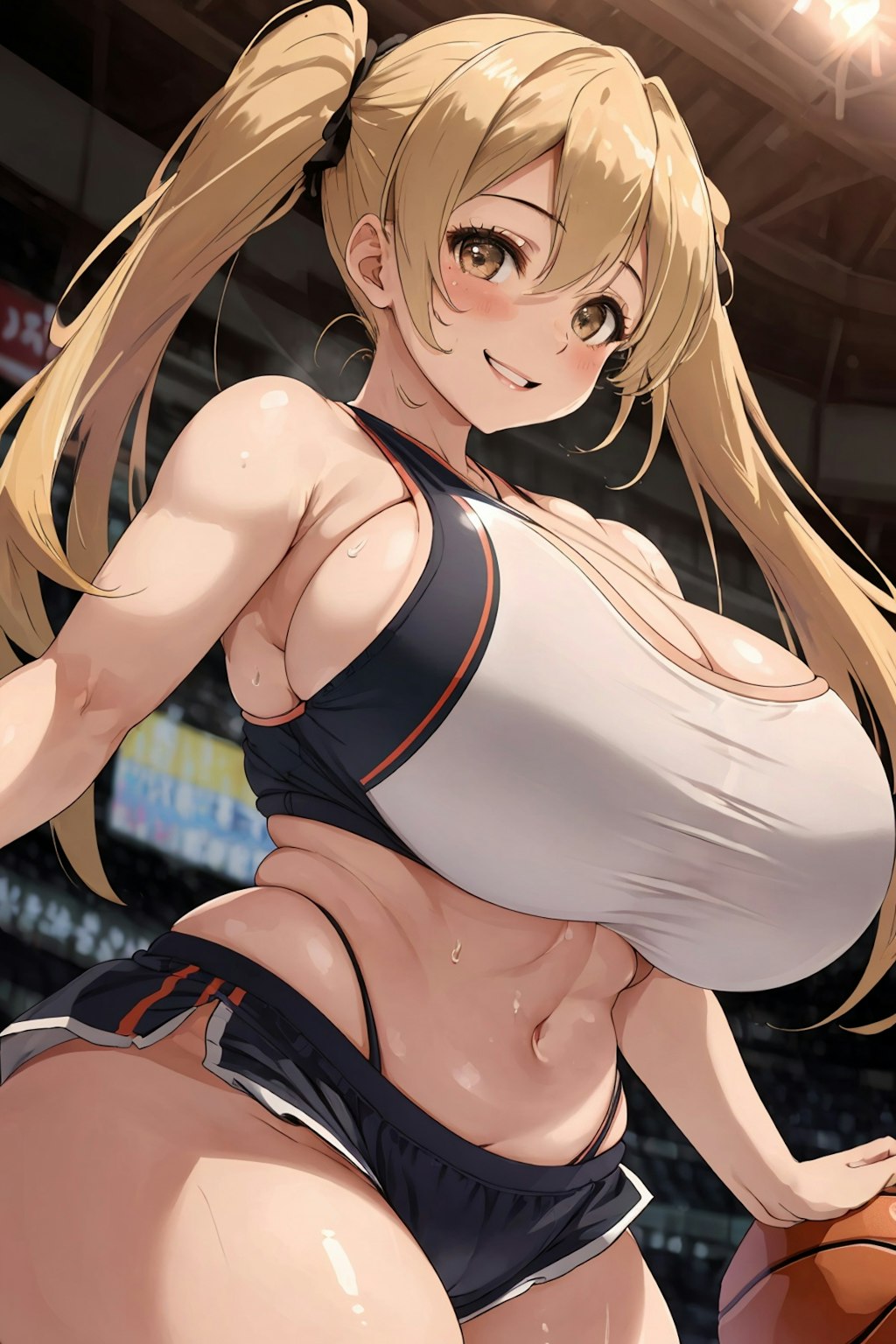 爆乳バスケ