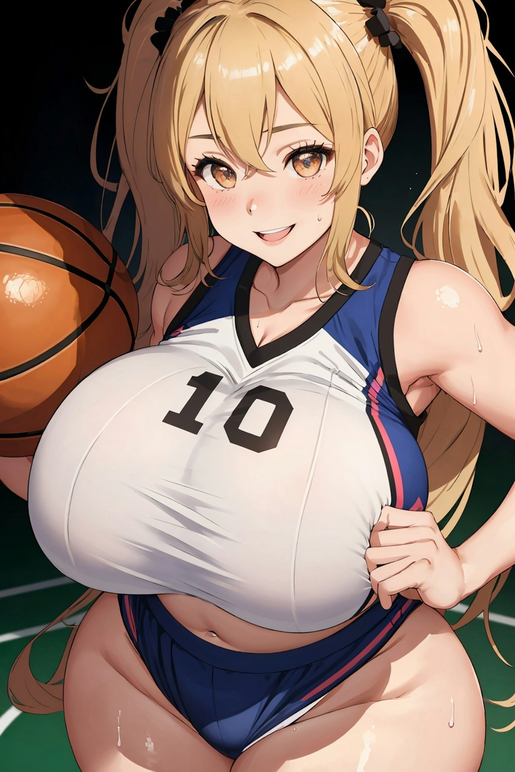 爆乳バスケ