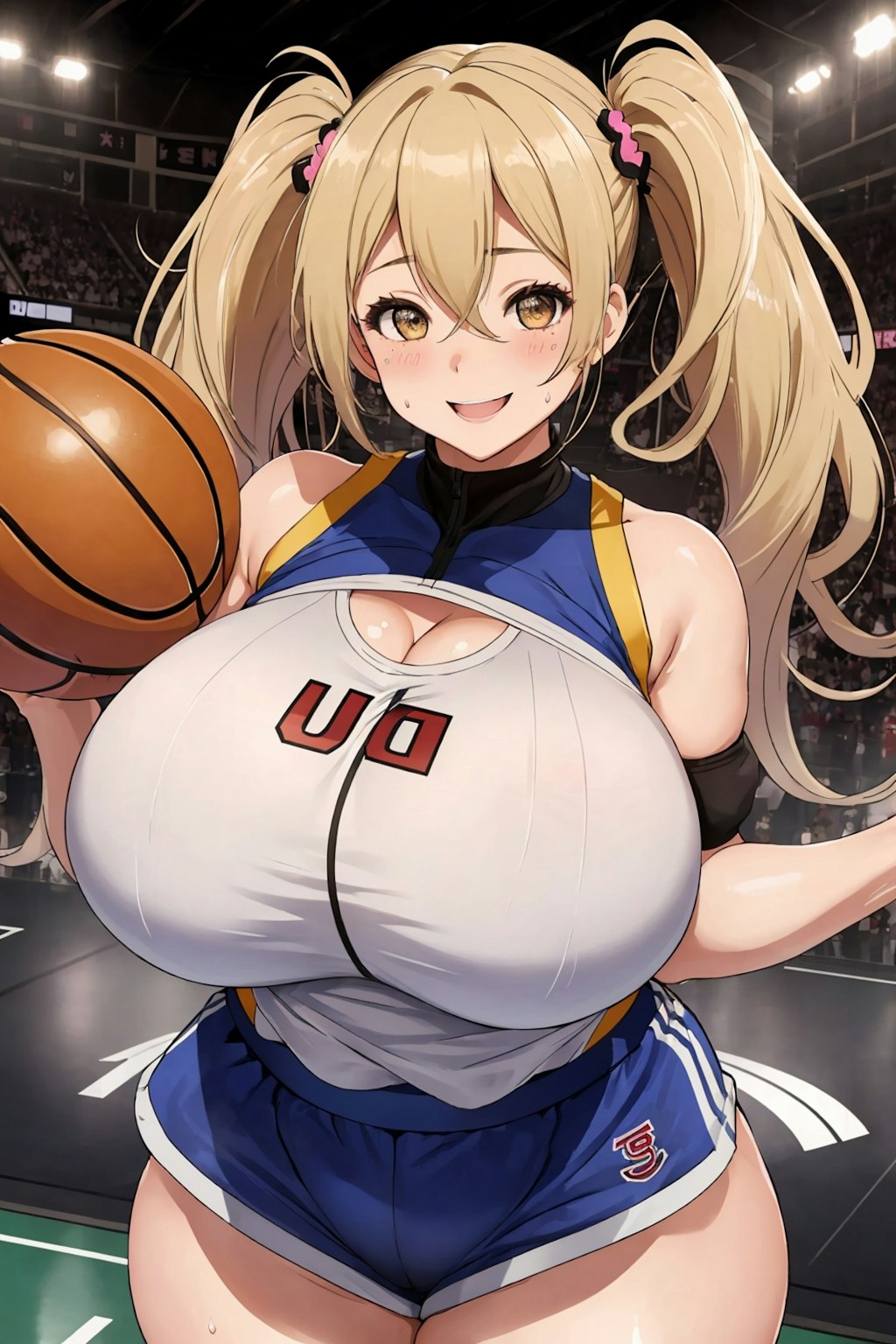 爆乳バスケ