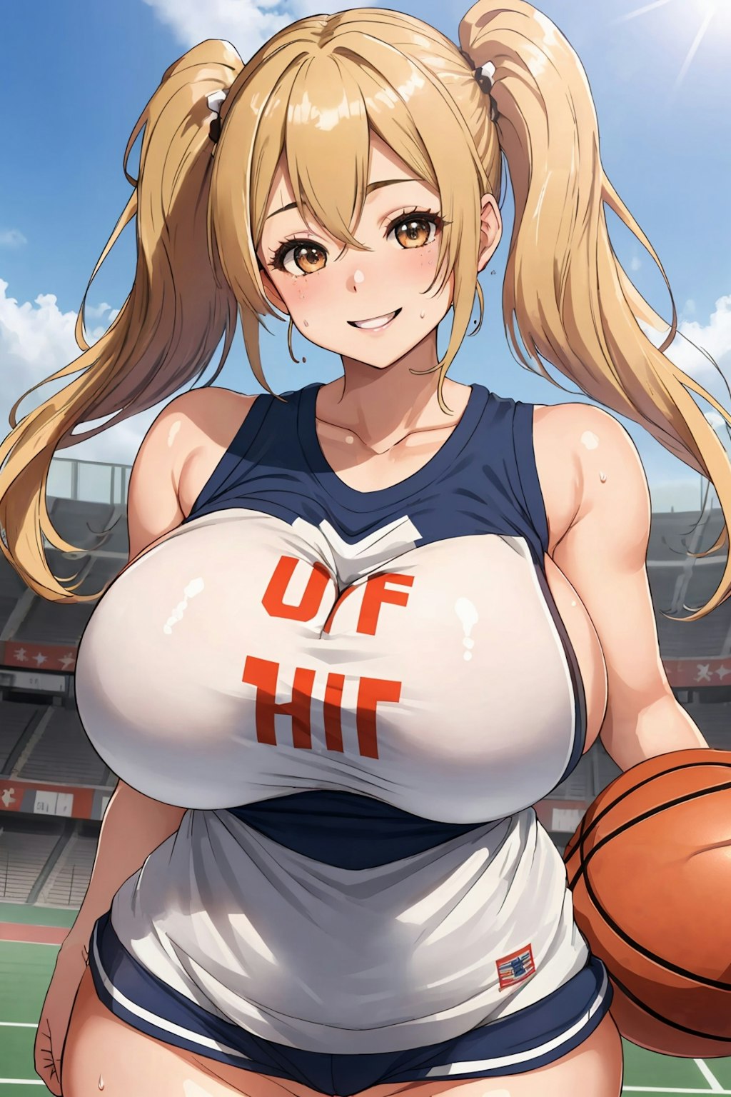 爆乳バスケ