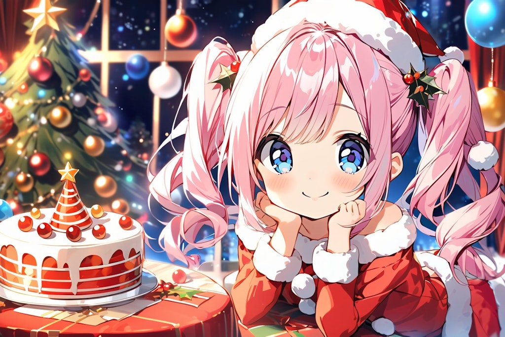 ピンクツインテちゃんとクリスマスその2