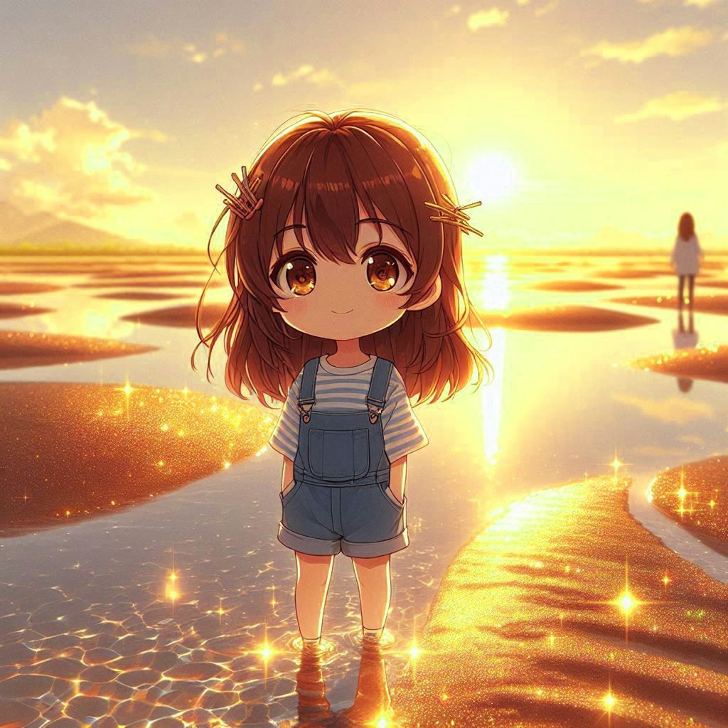 潮干狩りに行ったよ！