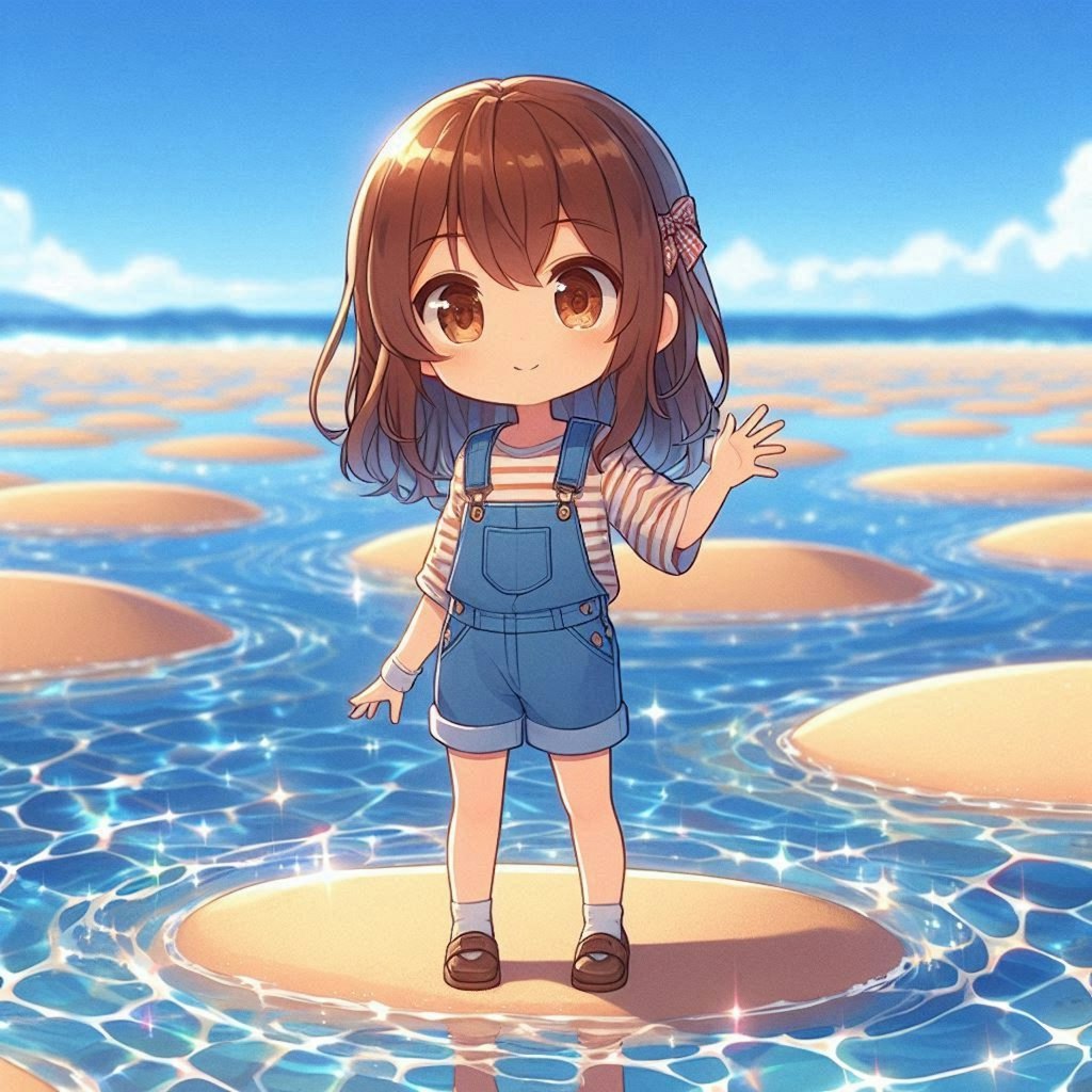 潮干狩りに行ったよ！
