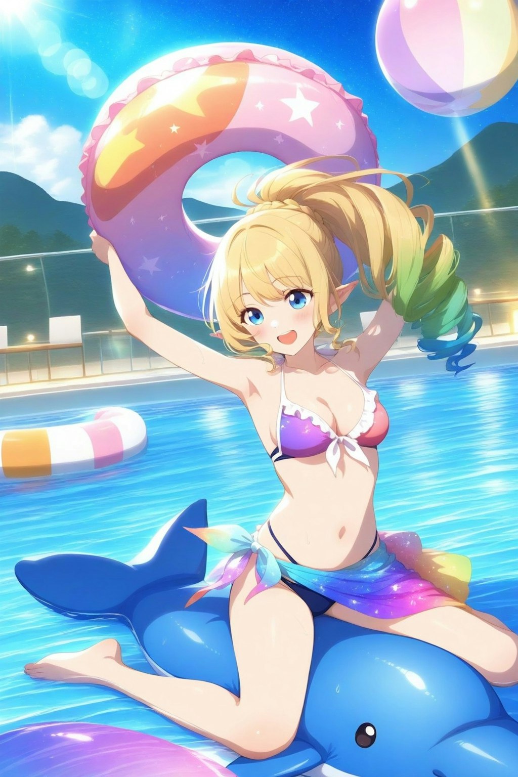 プールで遊ぼう！