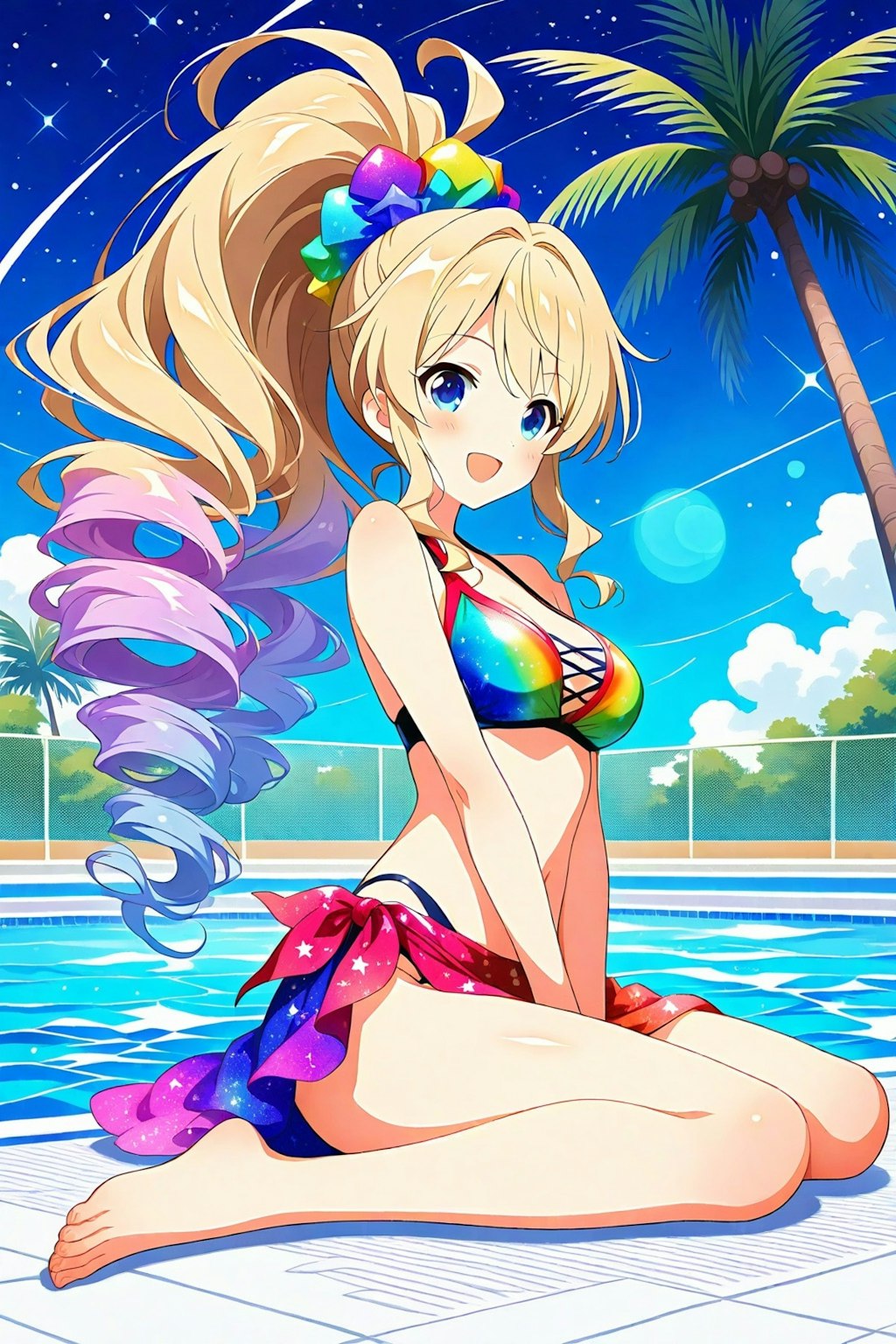 プールで遊ぼう！