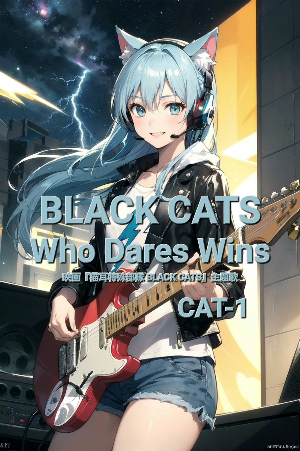 猫耳姉妹『BLACK CATS』待望のCDデビュー🐱🐱