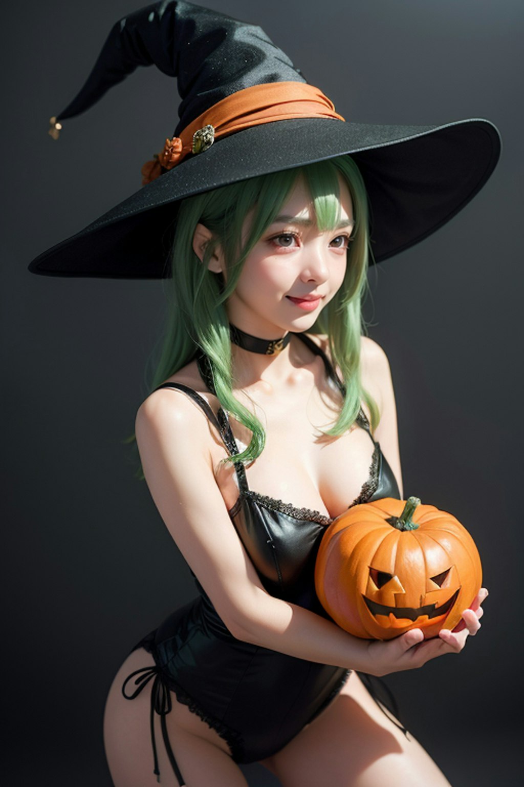 ハロウィンコスプレ グリーン6