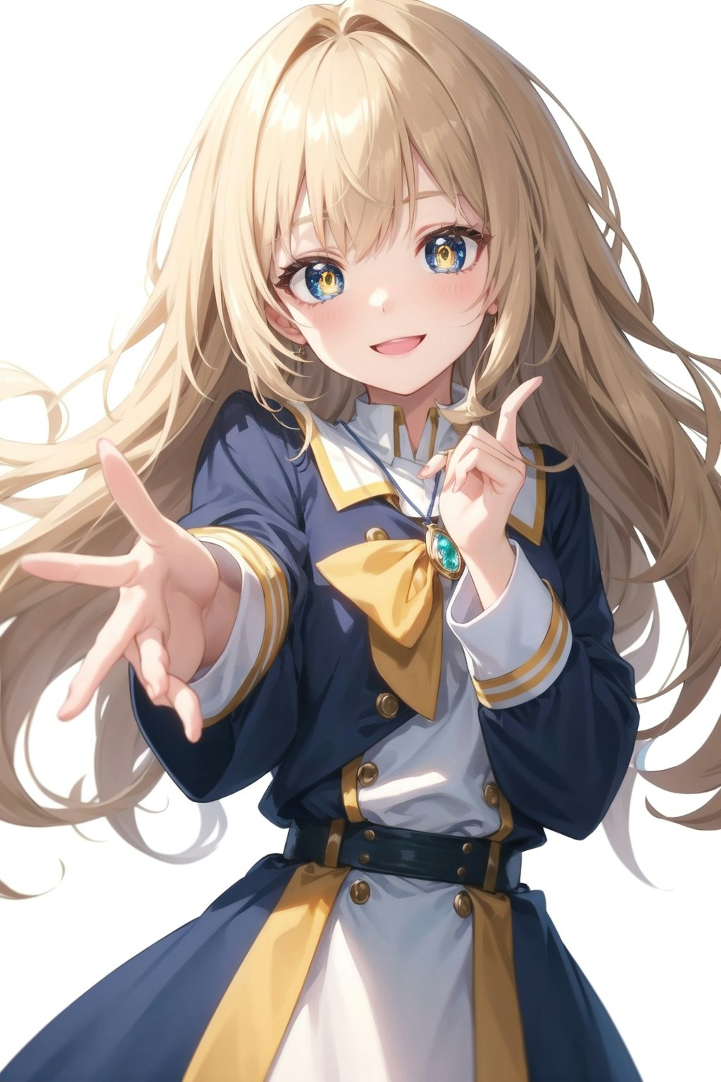 金髪じゃない子