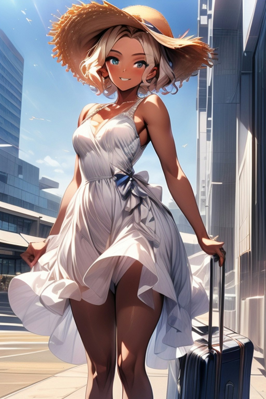 セレブな褐色美女