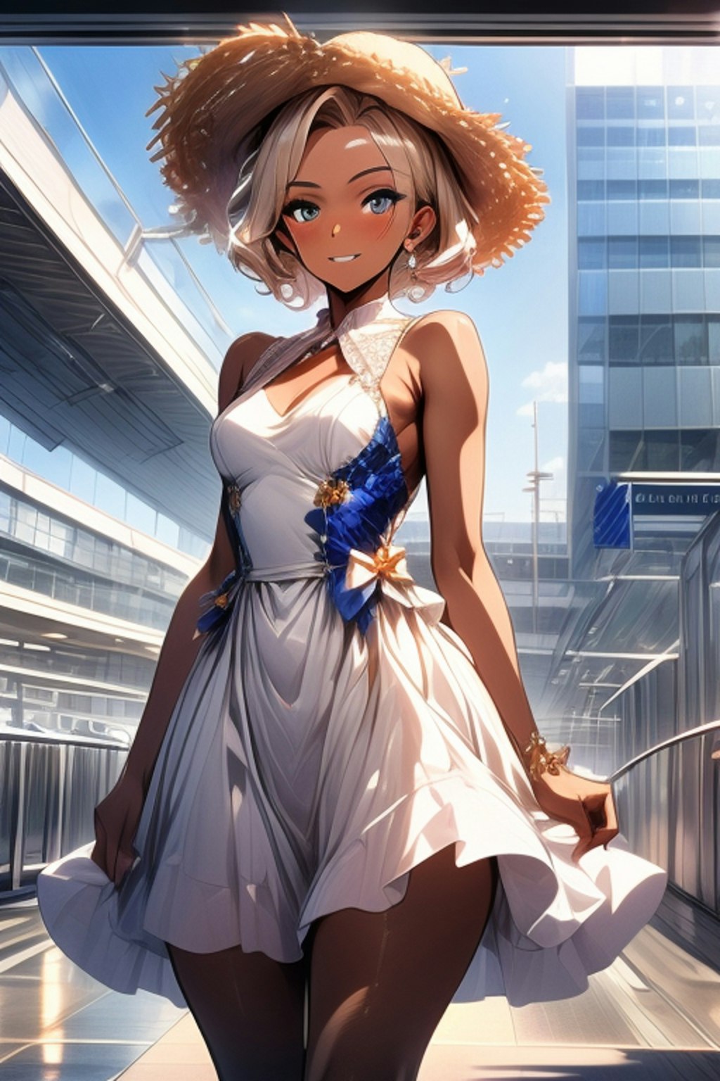 セレブな褐色美女