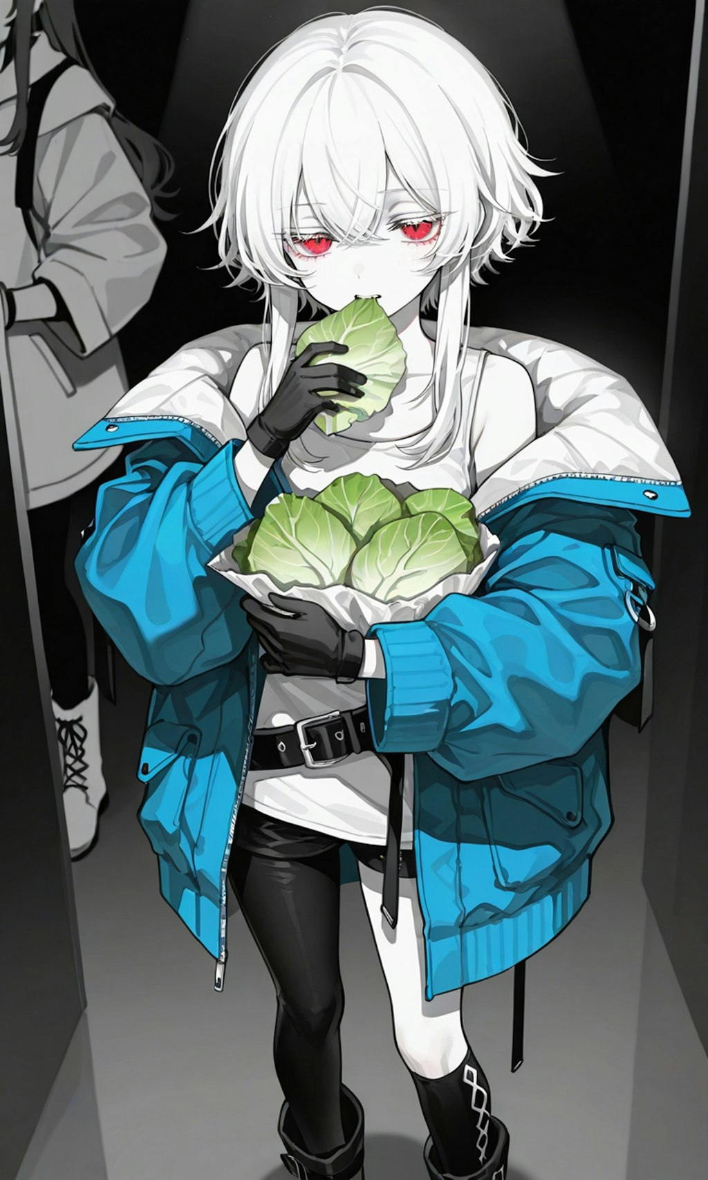 キャベツ食う
