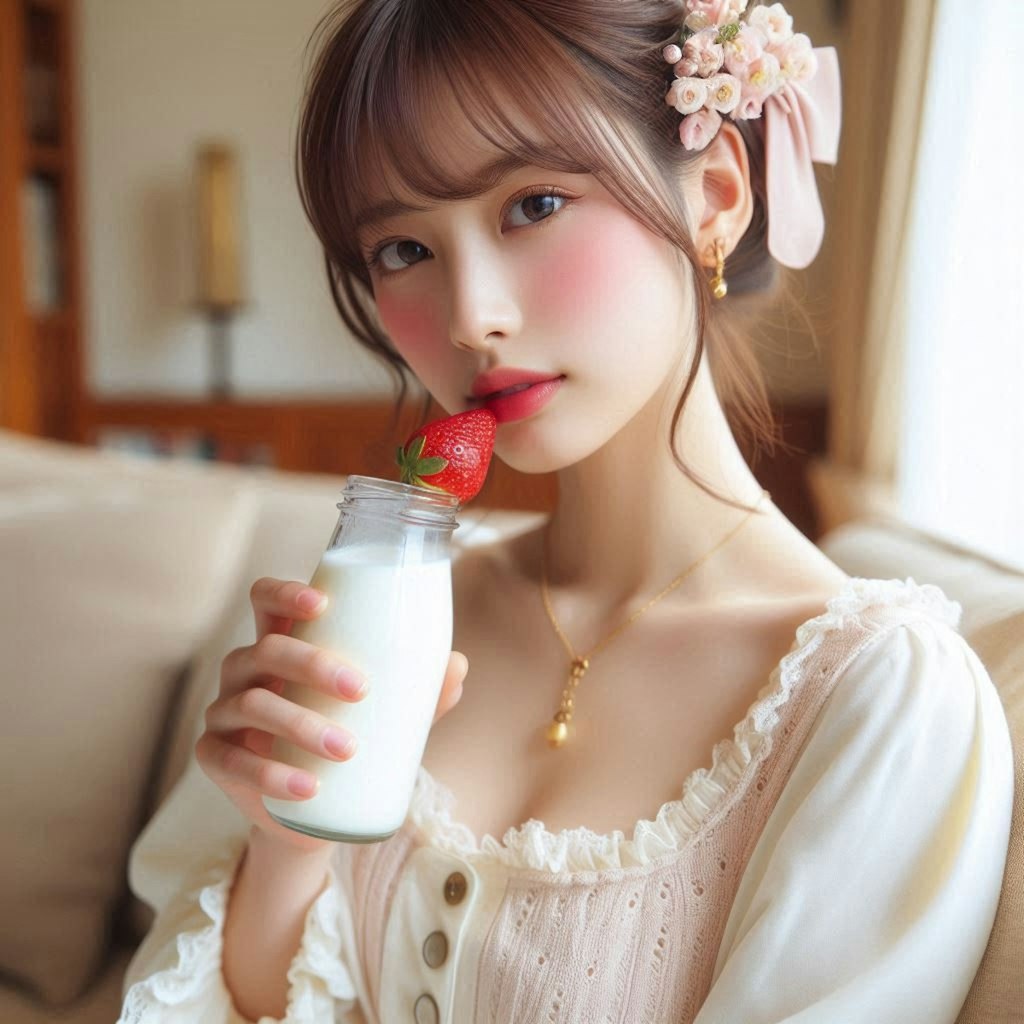 strawberry milk